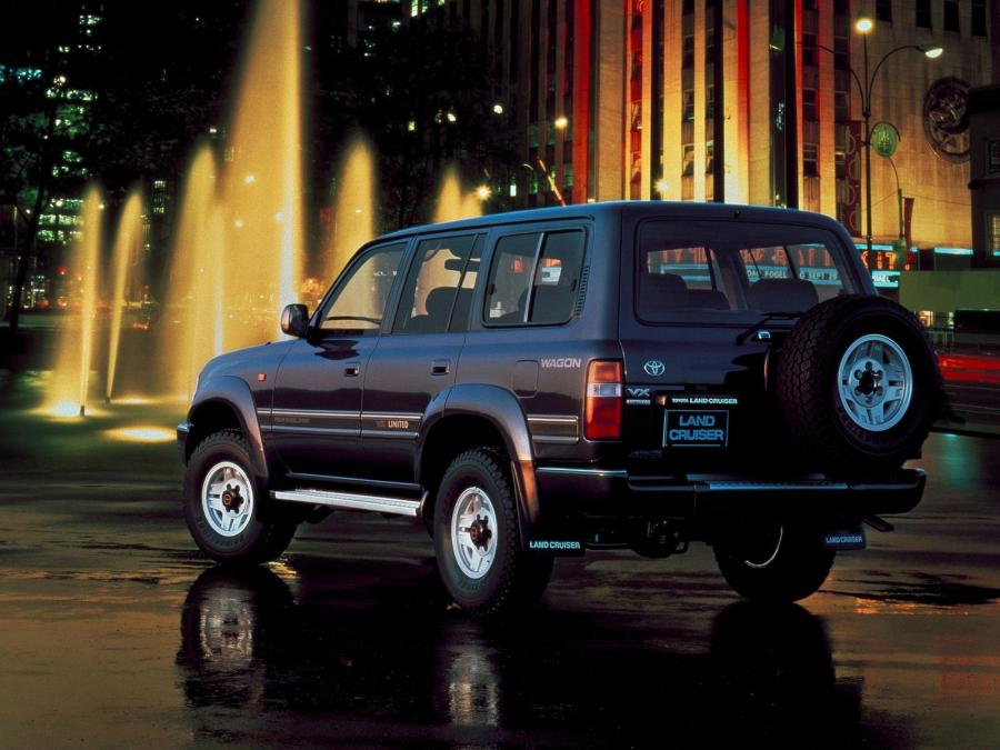  Toyota Land Cruiser 80 Wagon VX-Limited 1989 года  (JP) (фото 4 из 5)